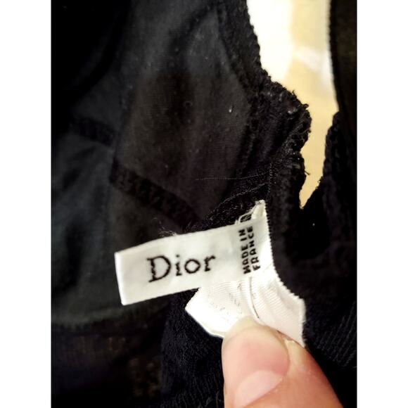 Christian Dior authentic made in France monogram shapewear bodysuit in black - Picture 5 of 11